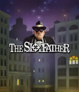 Step into the underworld realm of The Slotfather game by Betsoft, highlighting a dominant mafia boss standing against a nocturnal cityscape. This graphic captures the gritty essence of the organized crime, with the boss dressed in a traditional black suit and hat. Great for fans of crime-themed slots, offering a gripping escape. 