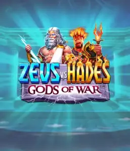 Enter the epic showdown of the Zeus vs Hades: Gods of War game by Pragmatic Play, showcasing Zeus with his thunderbolt and Hades, blazing with underworld fury. This image portrays the intense rivalry between ancient deities, with a stormy background. Perfect for lovers of epic tales, delivering a captivating adventure. 